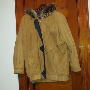 Marvin Richards Multicolor Paisley Coat- NEEDS TLC